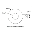 OUNEVA - Lattaliitin (mittausliitin) - M12