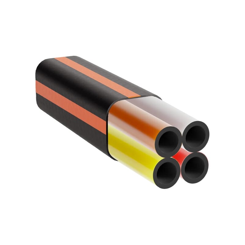 HEXATRONIC - Mikrokanavanippu - DB 4x16/12mm VIHREÄ ECO 1500m