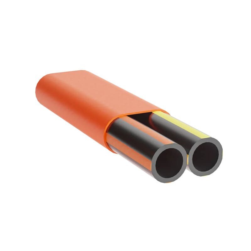 HEXATRONIC - Mikrokanavanippu - DB 2x20/15mm Oranssi TR 1000m
