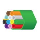 NESTOR - Mikrokanavanippu - Optimus DB 12 x 7/3,5mm Green