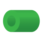 NESTOR - Mikrokanava - Optimus DB 7/3,5mm Green