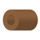 NESTOR - Mikrokanava - Optimus DB 7/3,5mm Brown