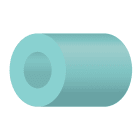 NESTOR - Mikrokanava - Optimus DB 7/3,5mm Turquoise