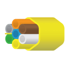 NESTOR - Mikrokanavanippu - Optimus DB 7x14/10mmYellowK1000