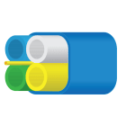 NESTOR - Mikrokanavanippu - Optimus DB 4 x 14/10mm TW Blue