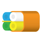 NESTOR - Mikrokanavanippu - Optimus DB 4x7/3,5mm TW Orange