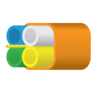 NESTOR - Mikrokanavanippu - Optimus DB 4x14/10mm TW Orange