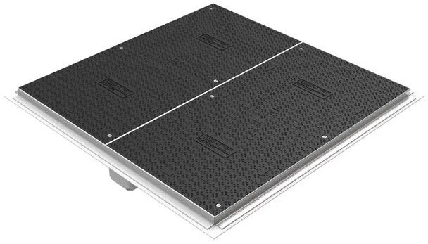 MELBYE - Kaapelikaivo - Komposiittikansi B125 900x900