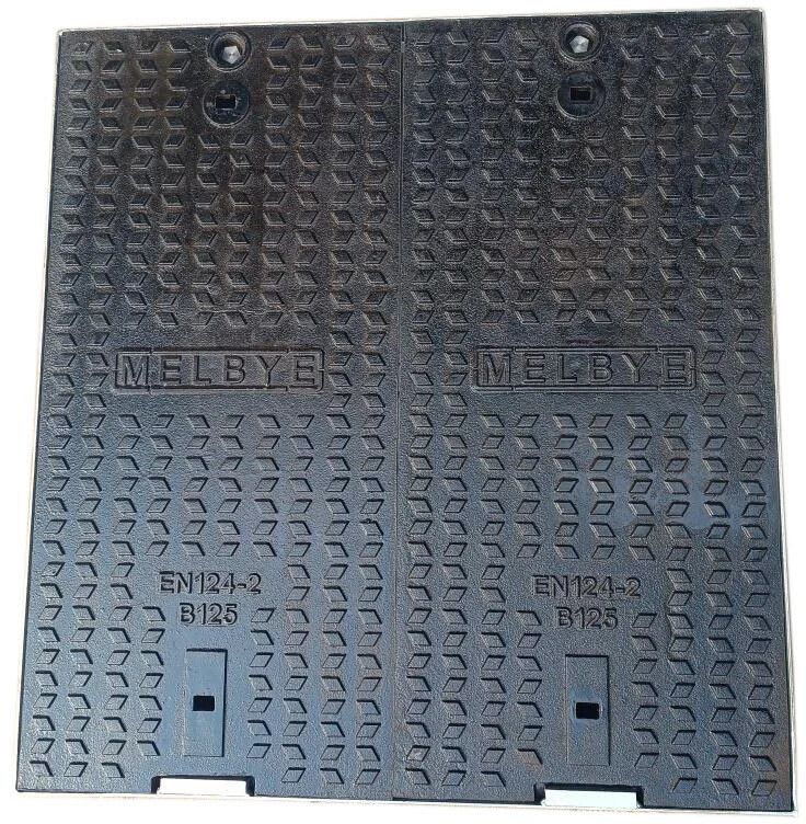 MELBYE - Kaapelikaivo - Valurautakansi B125 750x750