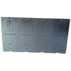 MELBYE - Kaapelikaivo - Valurautakansi B125 1500x750