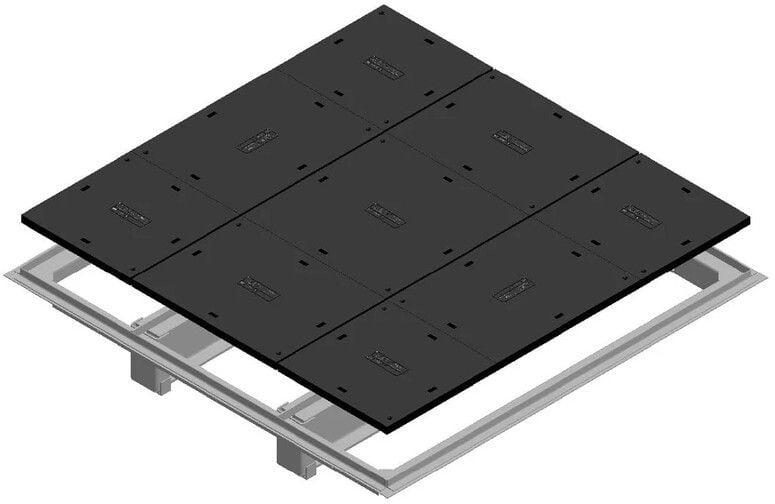 MELBYE - Kaapelikaivo - Kompos.kansi B125 UC 1500x1500