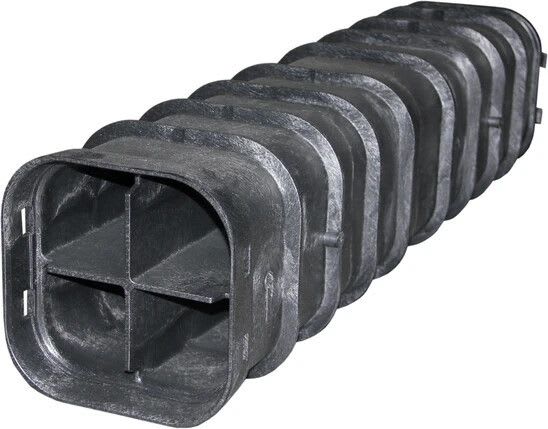 MELBYE - Kaapelinsuojakanava - QA4 MULTIDUCT 1m