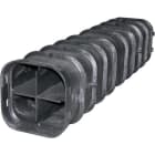 MELBYE - Kaapelinsuojakanava - QA4 MULTIDUCT 1m