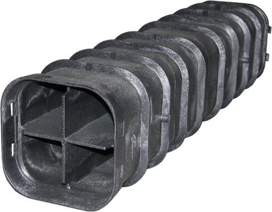 MELBYE - Kaapelinsuojakanava - QA4 MULTIDUCT 1m