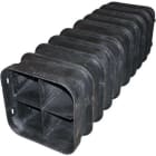 MELBYE - Kaapelinsuojakanava - MultiDuct QA4XL 1m