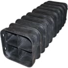 MELBYE - Kaapelinsuojakanava - MultiDuct QA4XL 1m