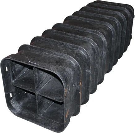 MELBYE - Kaapelinsuojakanava - MultiDuct QA4XL 1m