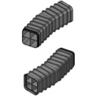 MELBYE - Kaapelinsuojakanava - MultiDuct QA4XL 1m 15° O/V