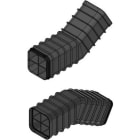 MELBYE - Kaapelinsuojakanava - MultiDuct QA4XL - 1m 30° Y/A