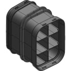 MELBYE - Kaapelinsuojakanava - MultiDuct QA6 - 300mm 5° O/V