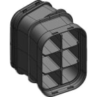 MELBYE - Kaapelinsuojakanava - MultiDuct QA6 300mm 15° O/V