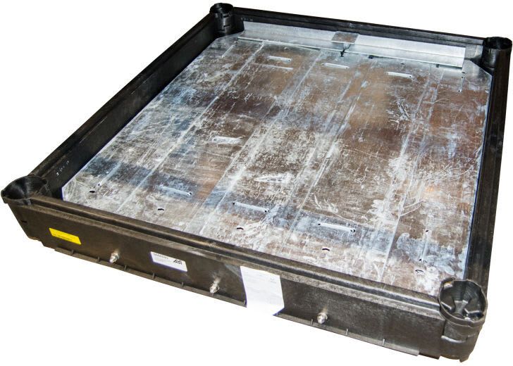 MELBYE - Kaapelikaivo - FF122122 sisempi lukitusosa