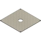 MELBYE - Kaapelikaivo - Asenn.levy 600x600, Yleis Ø110