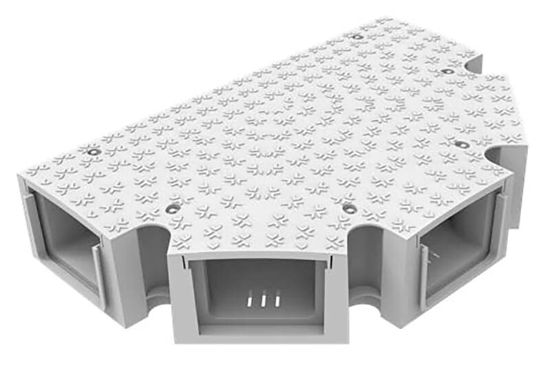 MELBYE - Kaapelinsuojakouru - 5-suunt.liitäntäkotelo PROtrough