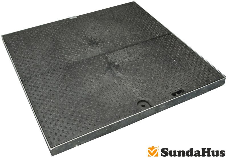 MELBYE - Kaapelikaivo - FF6060 HDPE kansi A15, lukitt.