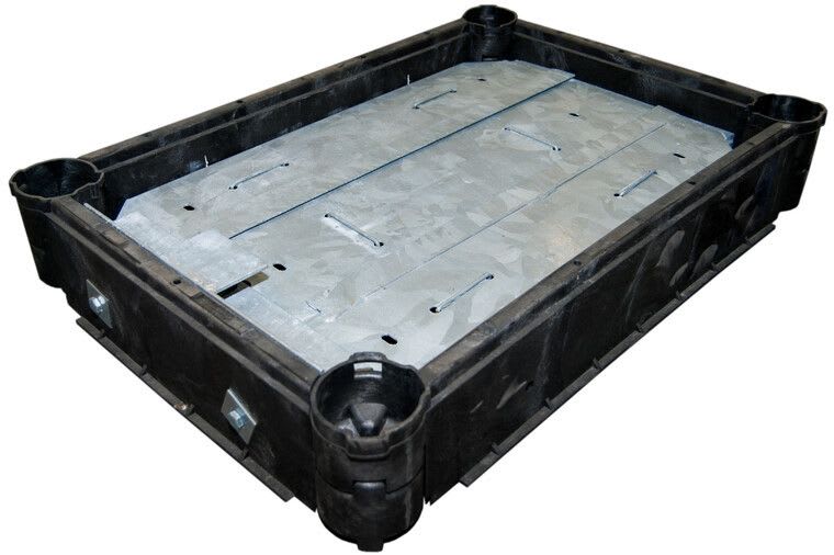 MELBYE - Kaapelikaivo - FF9060 sisempi lukitusosa