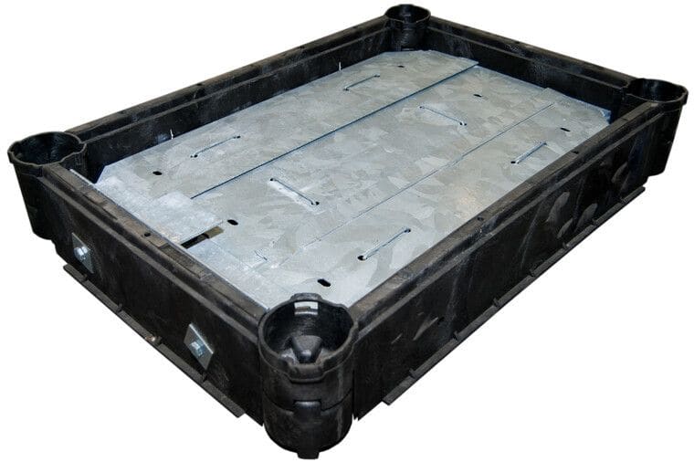 MELBYE - Kaapelikaivo - FF9060 sisempi lukitusosa