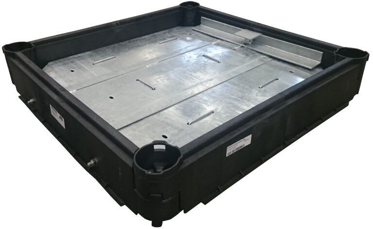 MELBYE - Kaapelikaivo - FF9090 sisempi lukitusosa