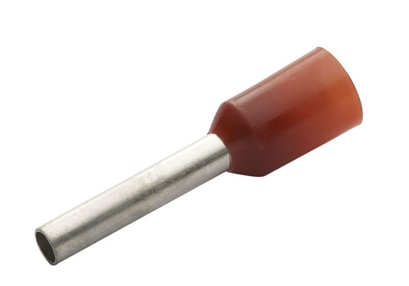 TRADEFORCE - Pääteholkki - 1mm2/8mm, 100 kpl