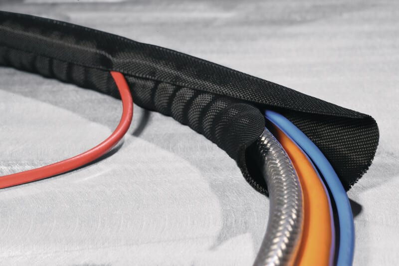 HELLERMANNTYTON - Suojasukka - TWIST-IN 25 MUS 25 m
