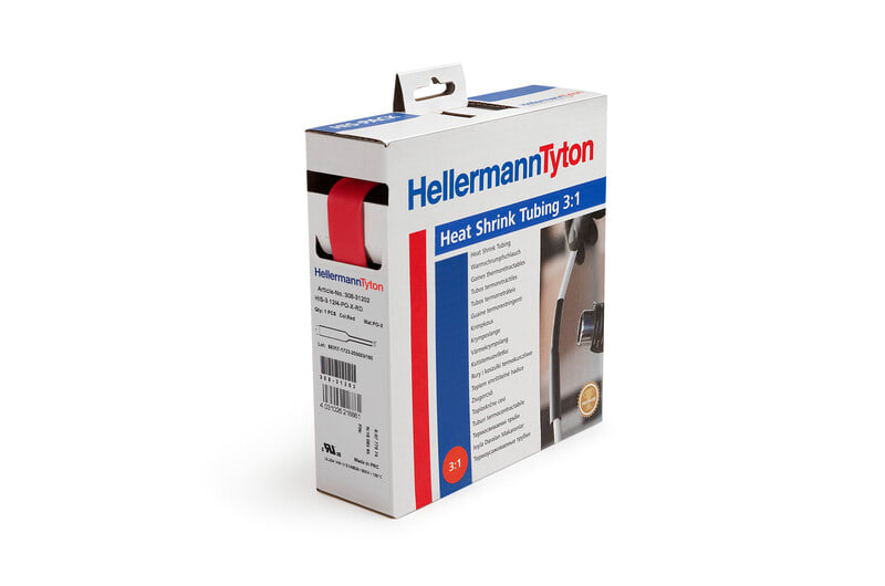 HELLERMANNTYTON - Kutisteletku - HIS 3 6/2 PUN 5M