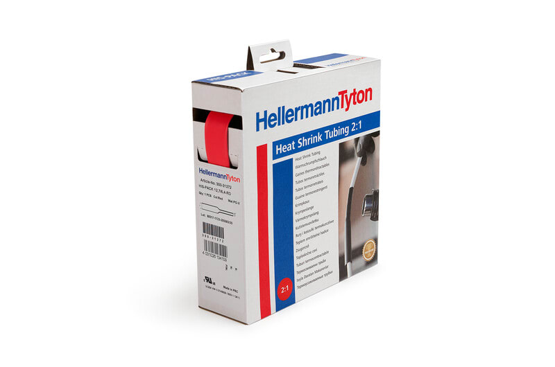 HELLERMANNTYTON - Kutisteletku - HIS 1,2/0,6 PUN 10M