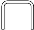 RAUTARUUKKI - Kaapelinsuojakouru - 20X2500 SG, Kuumasinkitty