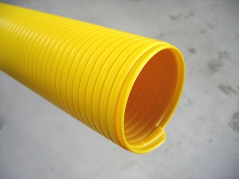 TELEINSTRUMENT - Suojaputki QA-putki keltainen - QA 125mm (100-150mm), pit.1500