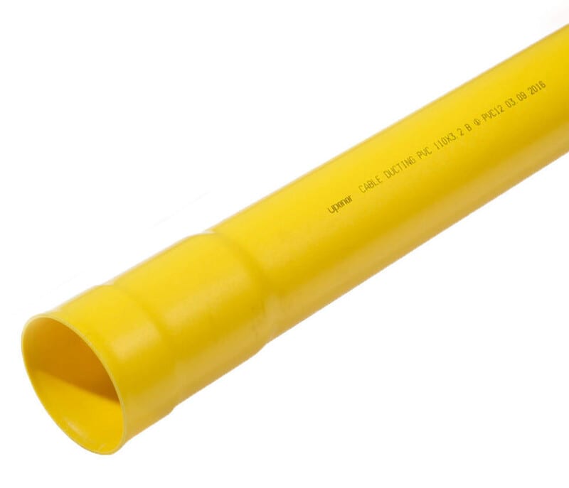 UPONOR INFRA - Suojaputki - OPTO 110X5,3 SN16 KELT 6M PVC
