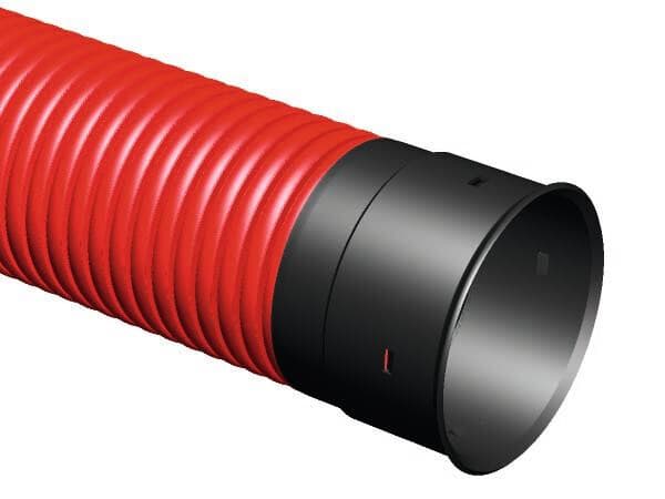 UPONOR INFRA - Suojaputki - TUPLA 110/95 PE SN16 PUNAINEN 6M