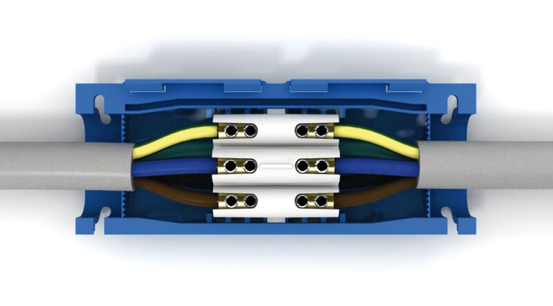 TAMPEREEN SÄHKÖPALVELU - Geelijatkos 1kV Etelec - Geelijatkos SH0516 5x6-16mm2