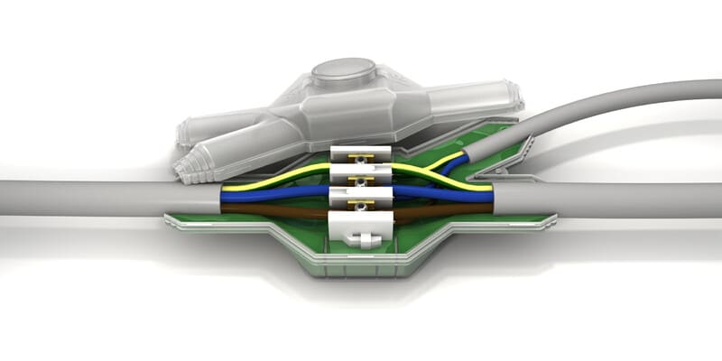 TAMPEREEN SÄHKÖPALVELU - Y-valujatkos B20416 1kV Etelec - Valujatkos Y-haara 5x2,5-16mm2