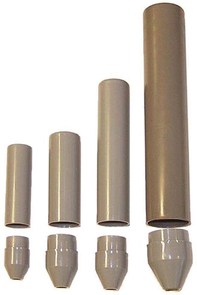 SUOMEN PLASTIC - MHS-jatkostuppilo - 10-PAR. 25x127mm