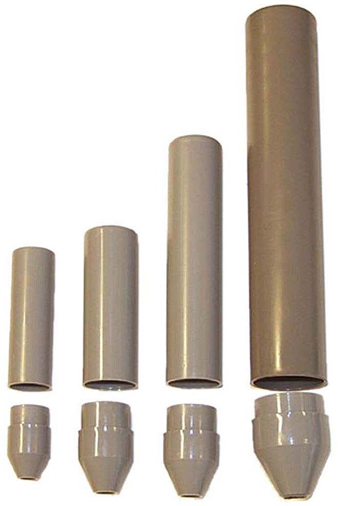 SUOMEN PLASTIC - MHS-jatkostuppilo - 50-PAR. 38x219mm