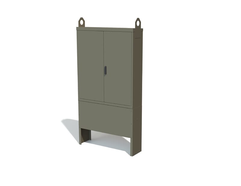 LAUKAMO ELECTROMEC - Telejakokaappi - LT5380 K3/1500 AL Vihreä