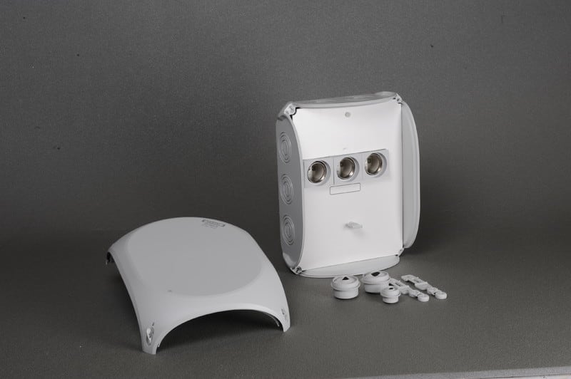 HENSEL - Talovarokekotelo 3x63A ENYCASE - KF3500.3.63 IP65 HAR PC-HF