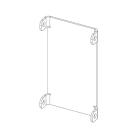 ABB EROTTIMET - Kojeistotarvike - Välikannatin K-mek. 39 mm