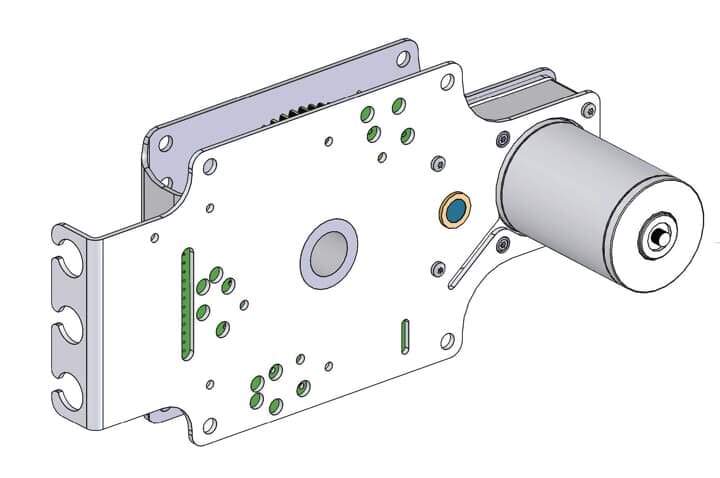 ABB EROTTIMET - Kojeistotarvike - Moottorikäyttö NAL/F 24 V