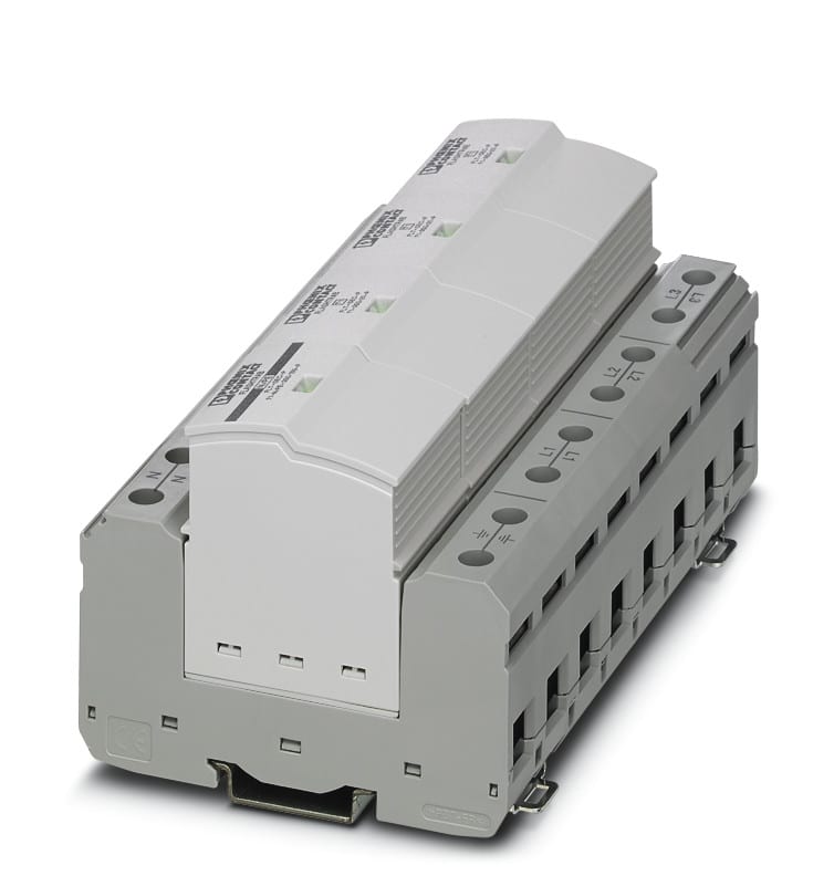 PHOENIX CONTACT - Ylijännitesuoja PJ-verkko - 2905421 FLT-SEC-P-T1-3S-350/25