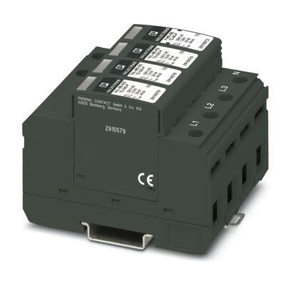 PHOENIX CONTACT - Ylijännitesuoja PJ-verkko - VAL-MS-EE-T2-3+1-320